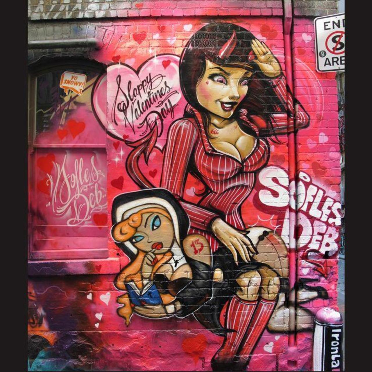 “@gianni_nigia: “@5putnik1: Retro Strawberry Funk #graffiti #streetart #art #funky #dope . : http://t.co/W8QqXTuqhc”