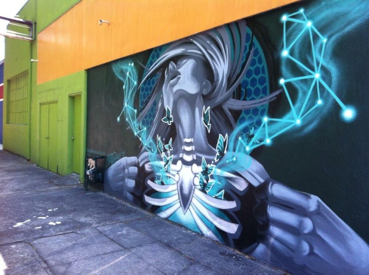 “@DANKGRAFF: Damn. This is a nice piece #art #graffiti #mural http://t.co/IEfMxPCpld