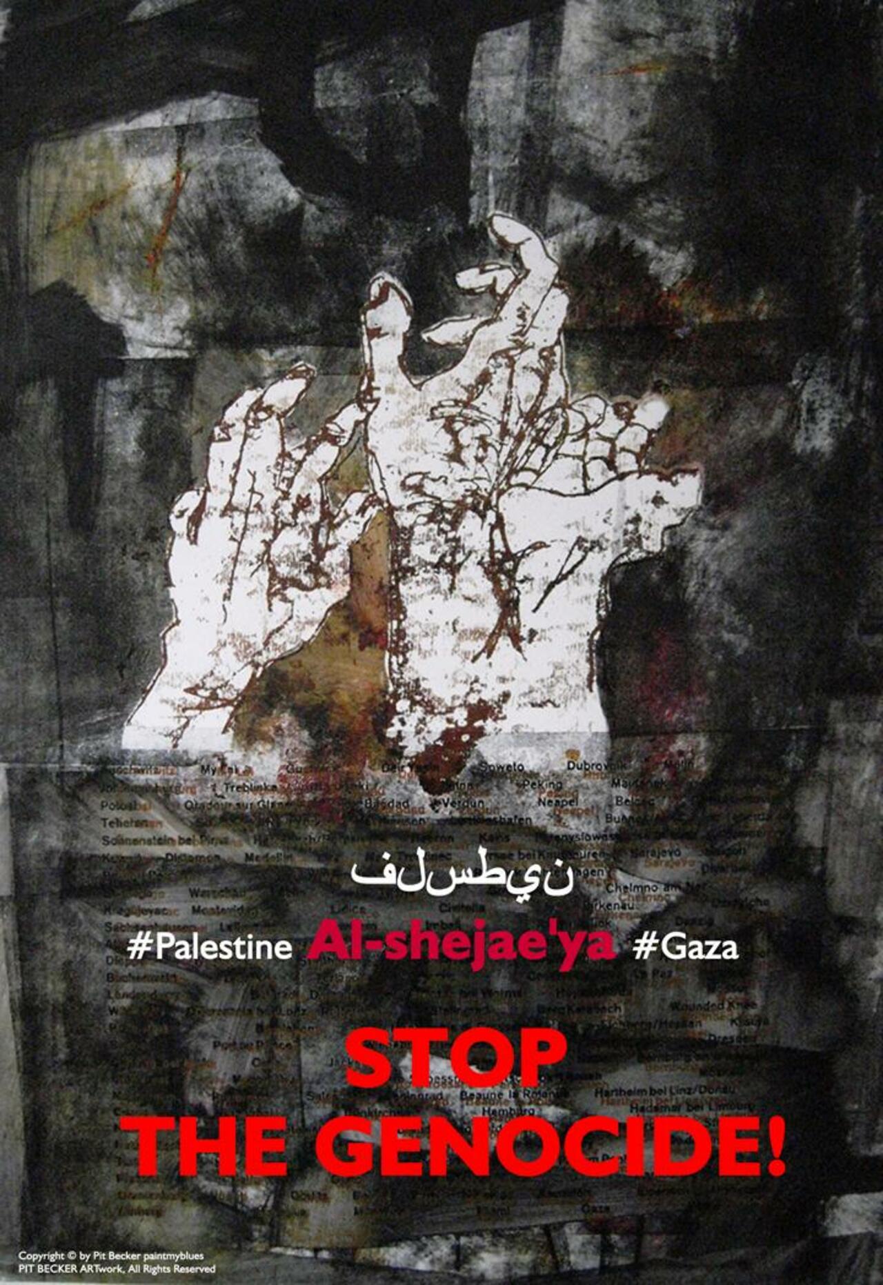 #Gaza #Art #HumanRights #Music #Graffiti #Painting #Theater #Ballet #Film #Literature I like to share with you: http://t.co/VjxE513eJQ