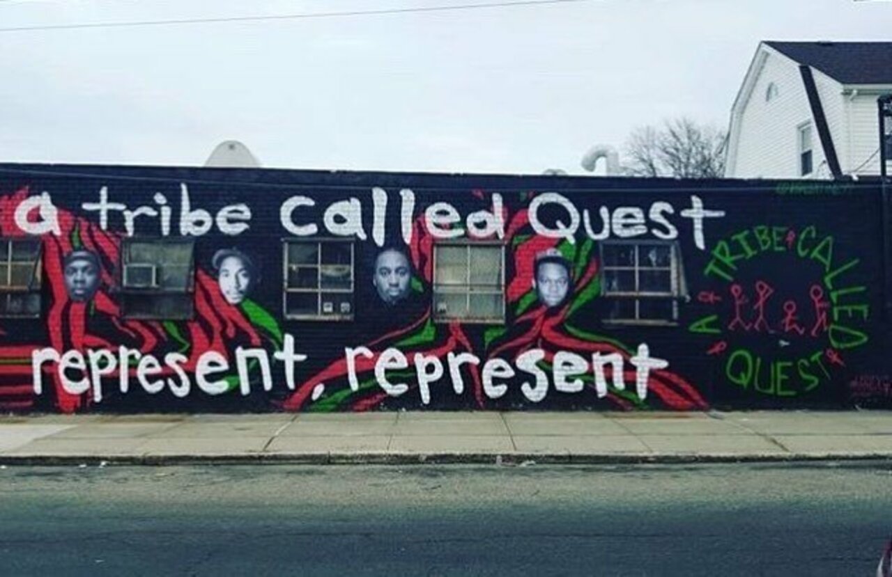 Tribe Tuesday - Dope Tribe mural.... Tag the artist(s) in? Represent, represent!! #tribecalledquest #art #graffiti #mural #hiphop #atcq #90shiphop #ripphifedawg #mc #nyc #hhbitd #instalike #picoftheday #hiphopbackintheday #tribetuesday http://ift.tt/2FYKjUn https://t.co/brtY1q0rM1