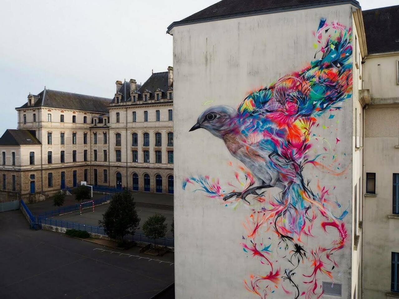 Street Art by by L7matrix #art #artist #streetart #muralart #graffiti #photography #artistsnartlovers #lovetwitter https://t.co/3mhNRxzxRf
