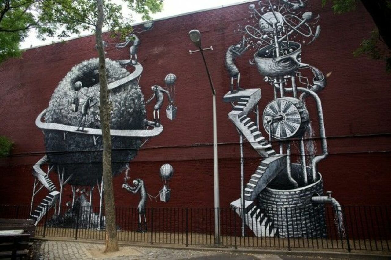 Phlegm – Manhattan, New York #streetart #art #graffiti #mural https://t.co/9gvGWuc4a1