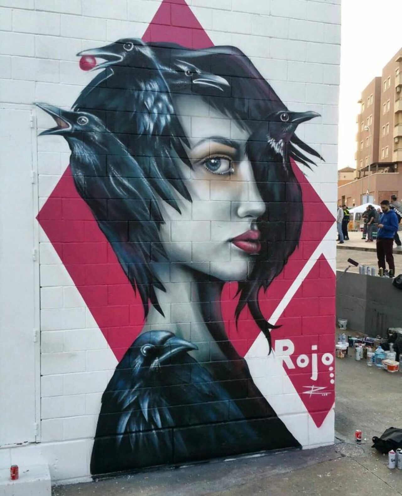New work by Rojo #streetart #mural #graffiti #art https://t.co/h7DZiHGXaD