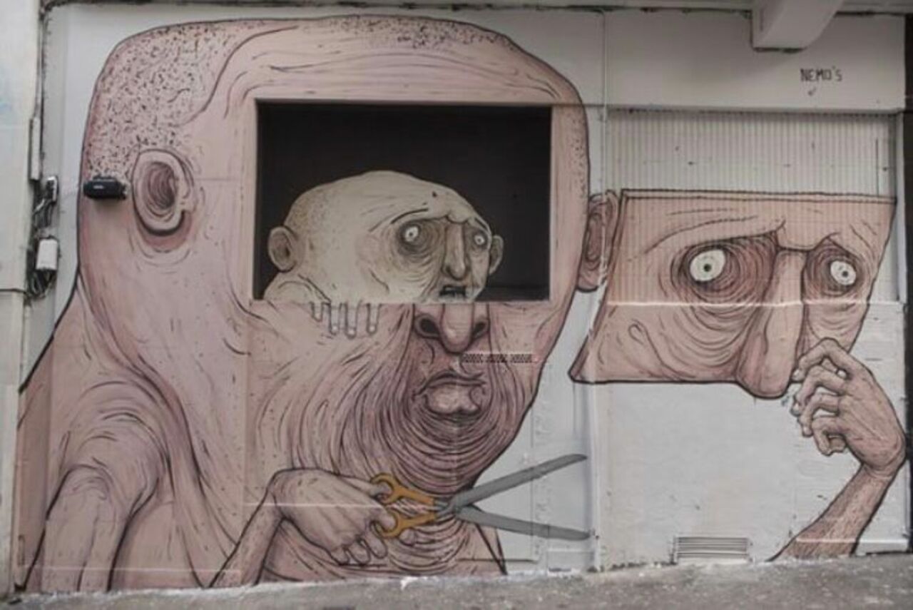Mural by WhoIsNemos Madrid, Spain #streetart #art #mural #graffiti https://t.co/tKZbpA2cYy