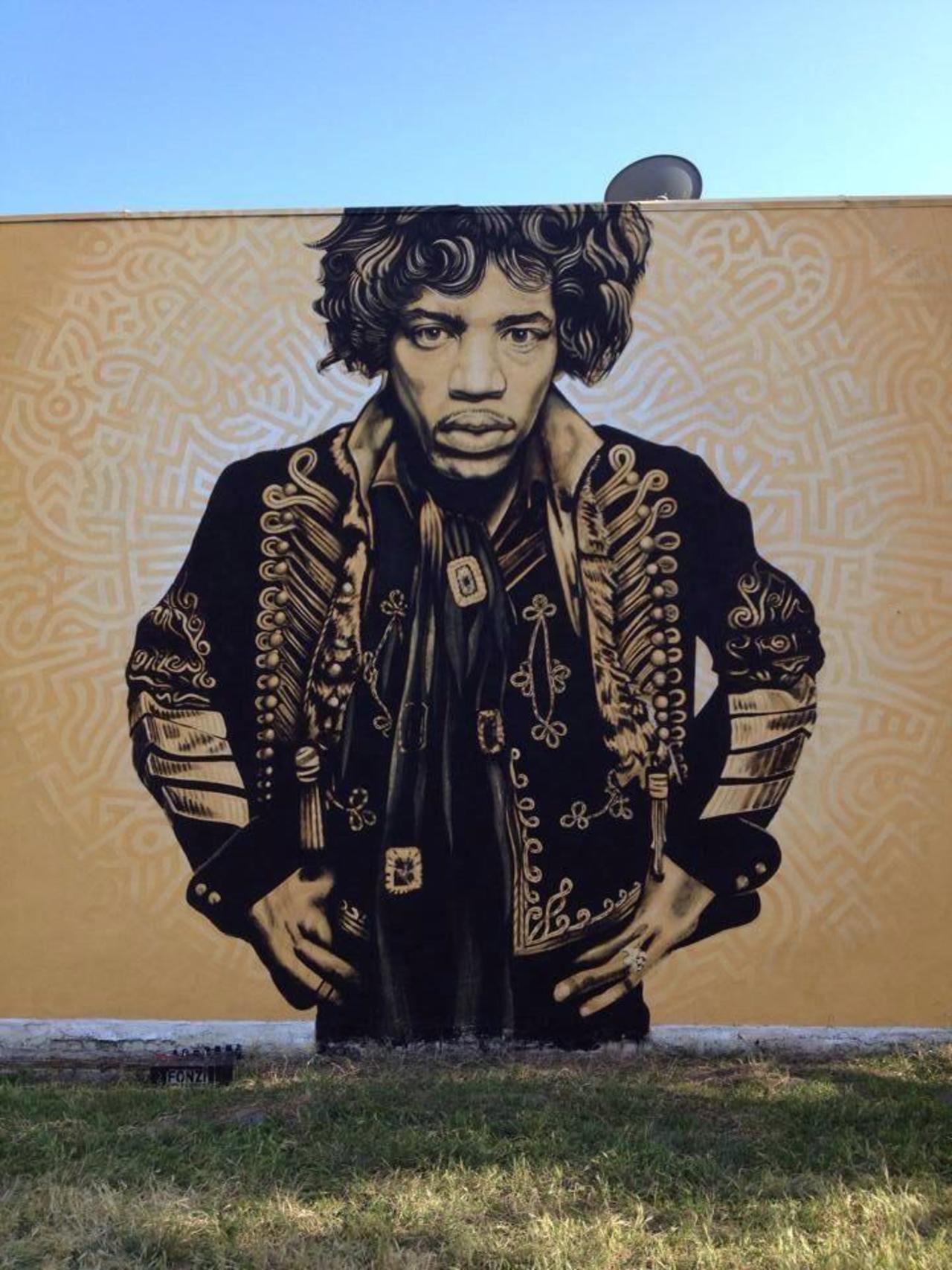 RT @GoogleStreetArt: Artist 'Levi Fonz Ponce' realistic Street Art mural of Jimi Hendrix in Hollywood

#art #graffiti #mural #streetart http://t.co/oELlZszJWF
