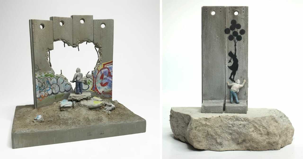 Banksy Releases New Miniature Walled Off Hotel Souvenir Series
