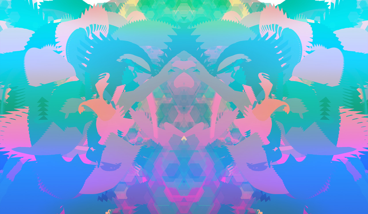 170/365 "Neon Jungle"
Painted with #leapmotion in #processing 

#CreateEveryDay #generative  #art http://t.co/BbxjiB44pq