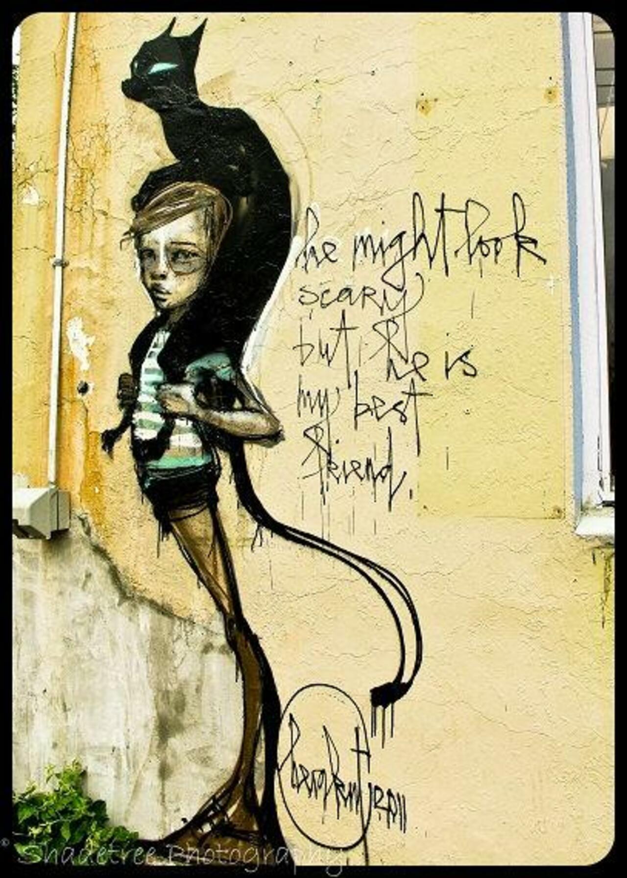 “@5putnik1: Unlikely Friendship • #streetart #graffiti #art #funky #dope . : http://t.co/U1GiT1gF3p