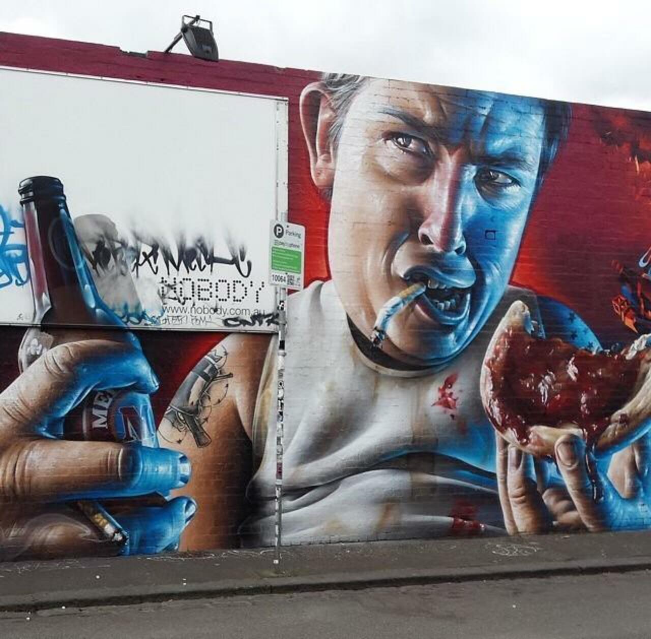 Hyperrealistic Street Art colab located in Melbourne
#art #mural #graffiti #streetart http://t.co/39cqfSuySq”