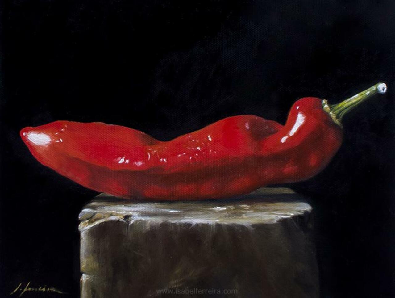 Long sweet pepper #painting #art #StillLife @SaatchiArt http://www.saatchiart.com/art/Painting-Long-sweet-pepper/681531/2137259/view http://t.co/GE6ETXDnMF