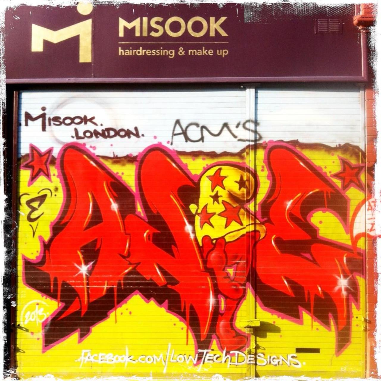 MISOOK | Fashion Street shop front streetart  #graffiti #art http://t.co/7qPWUgfcEx