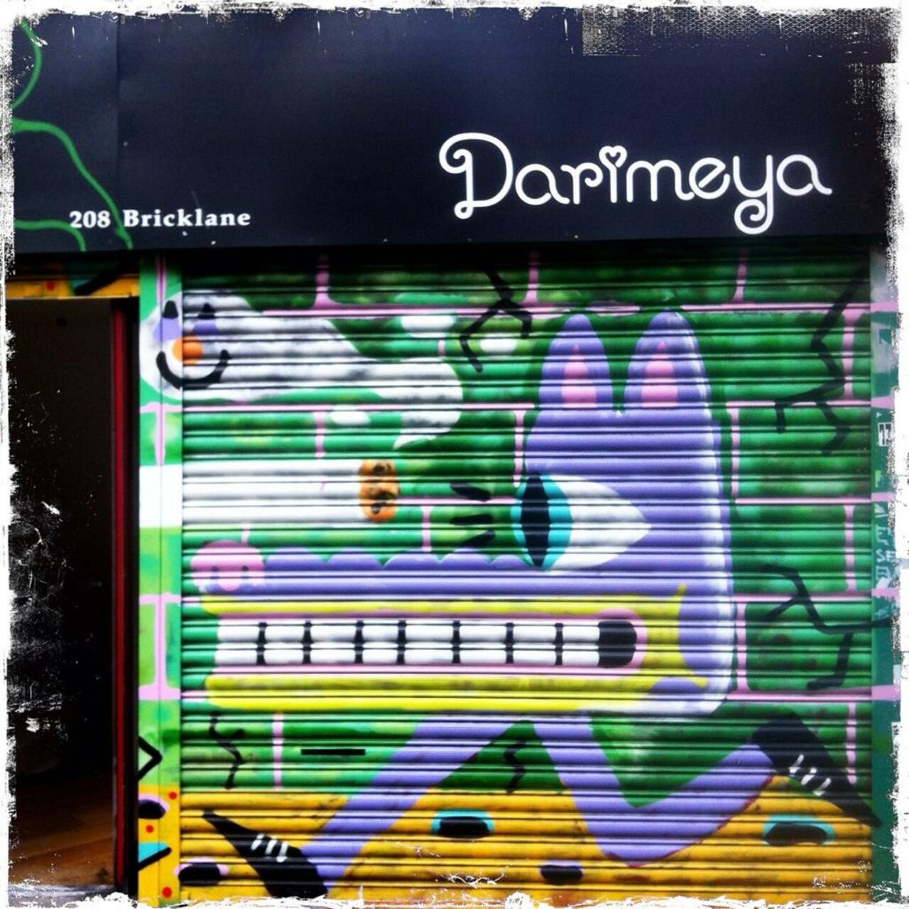 Darimeya on Brick Lane

Artwork by @TastyMalark #art #streetart #graffiti http://t.co/RPg1Ls2k5N