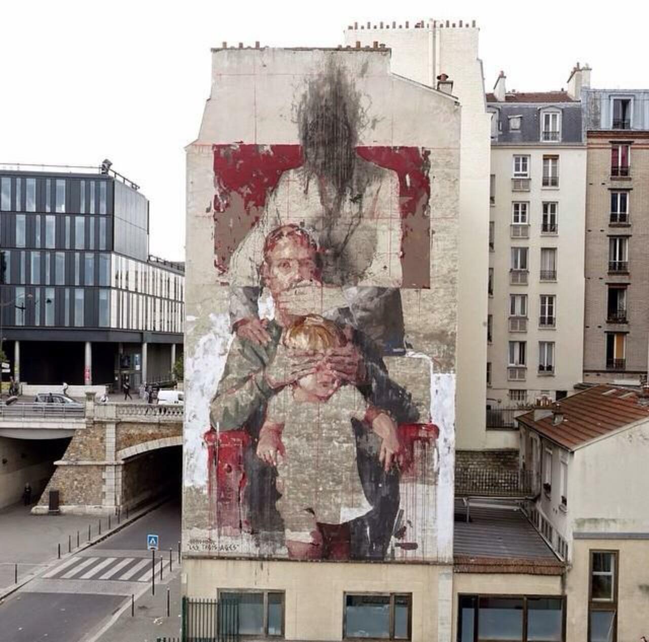 “@GoogleStreetArt: New large scale Street Art by Borondo in Paris, France. 

#art #mural #graffiti #streetart http://t.co/uDDJHu68VH” grand