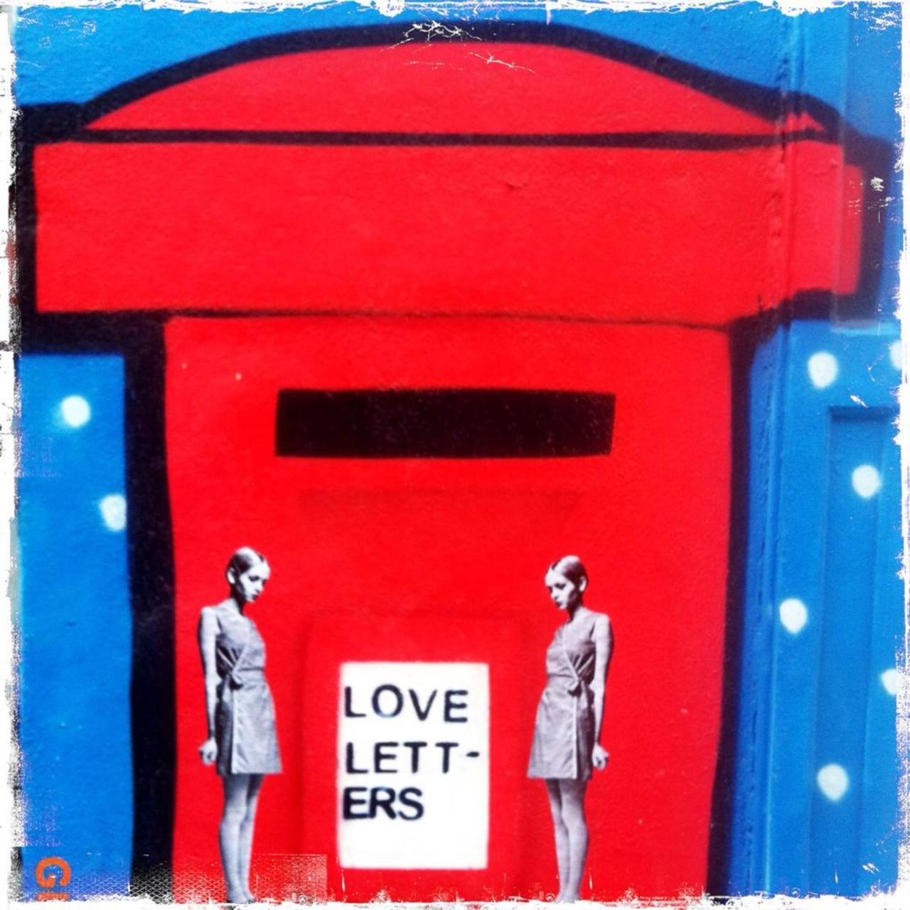 Love Letters... 

Streetart by @D7606ART on White Church Lane #art #graffiti http://t.co/MRoB6t0CZe