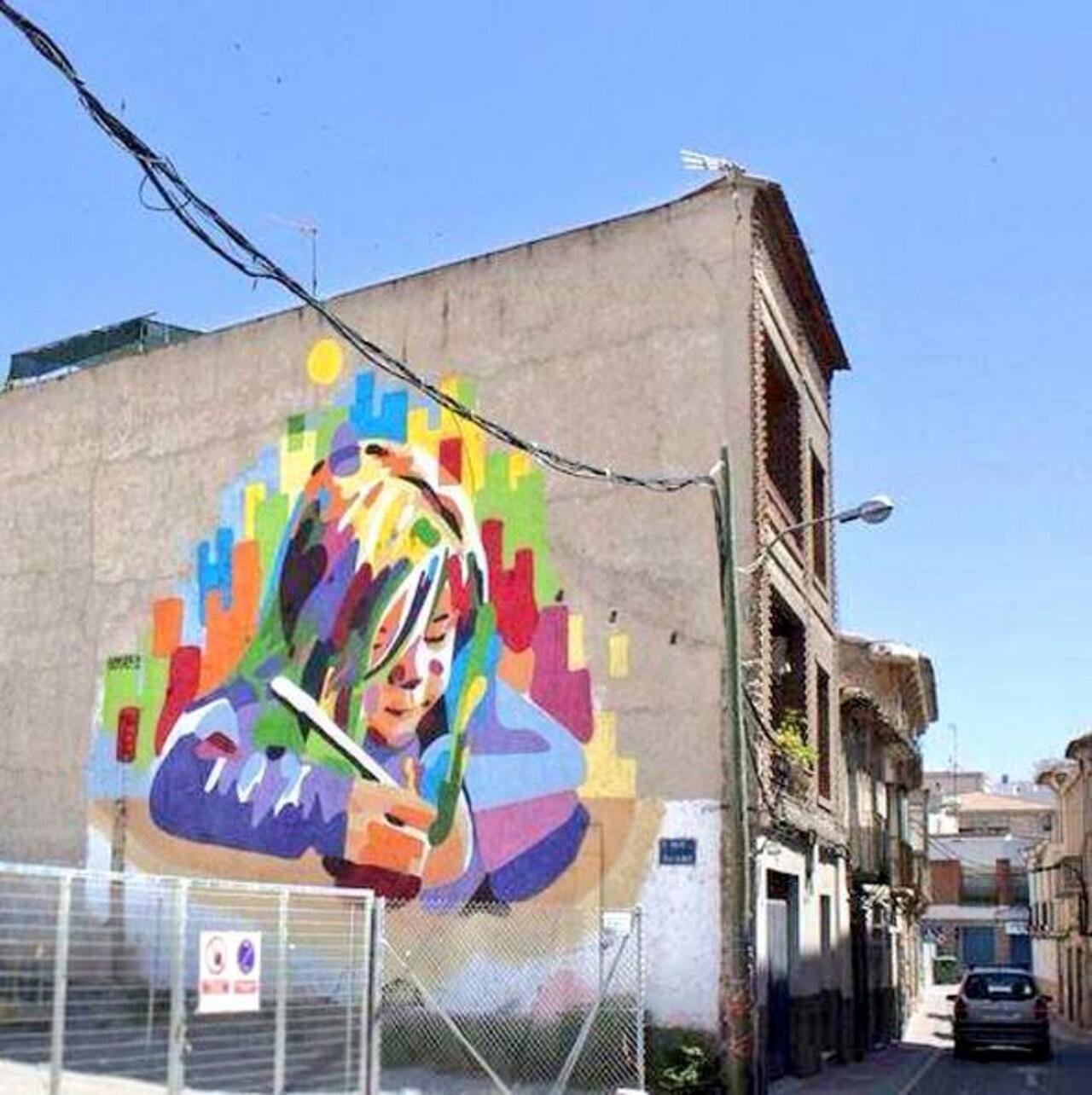 “@Pitchuskita: Street Art by Sendra 
Murcia, Spain

#streetart #art #graffiti #mural http://t.co/lWQ4Qo0pNf” absolutely beautiful!
