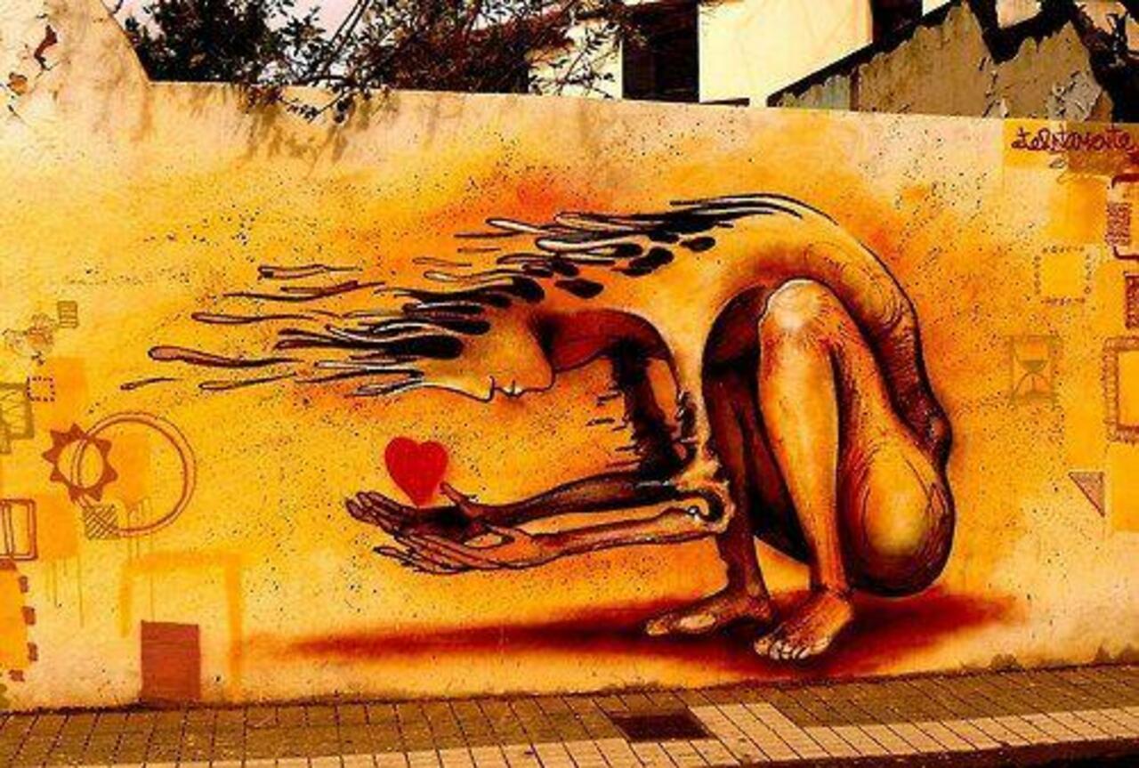 A burning love • #streetart #graffiti #art #funky #dope . : http://t.co/PmBpvAwH59