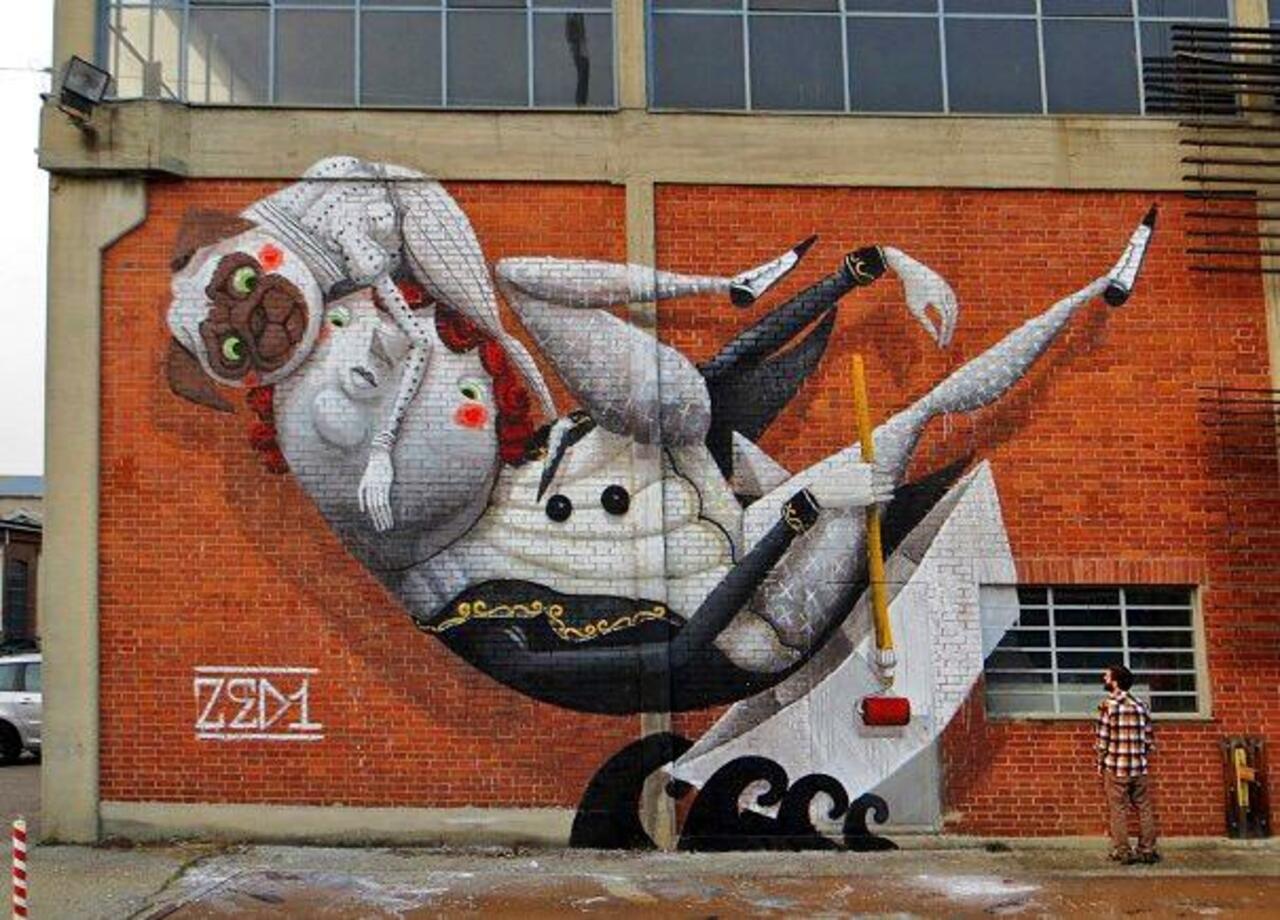 “@Pitchuskita: ZED1 / "Artist’s Boat"
Turin, Italy

#streetart #art #graffiti #mural http://t.co/QGGdy2L69q”