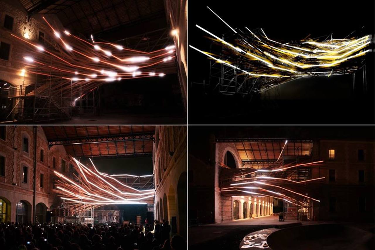 Generative #Light Sculpture in #Bordeaux http://bit.ly/1zlfnmo #Art http://t.co/zCeyXSLyBO