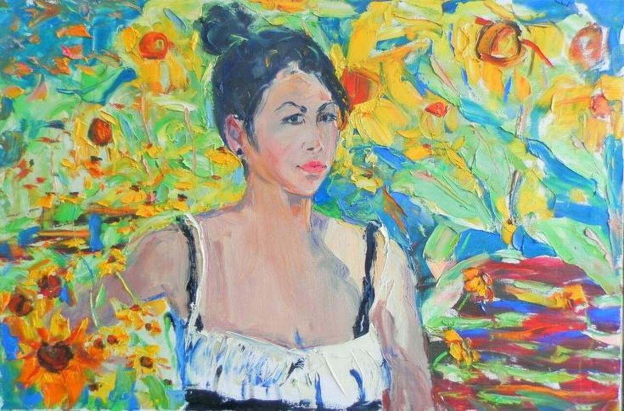 summer portrait by @NastyaKachina #oil #painting #art http://artf.in/1AgmPjW @artfinder http://t.co/5zqC612Cz1