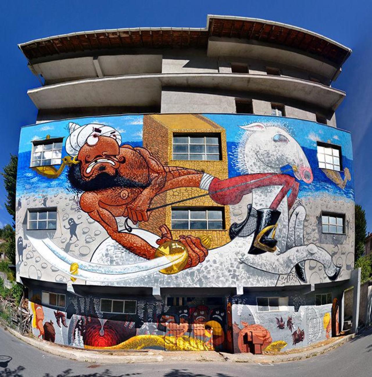 Mr Fijodor
Ormea, Italy

#StreetArt #art #graffiti #mural http://t.co/YDOaWyX3d2