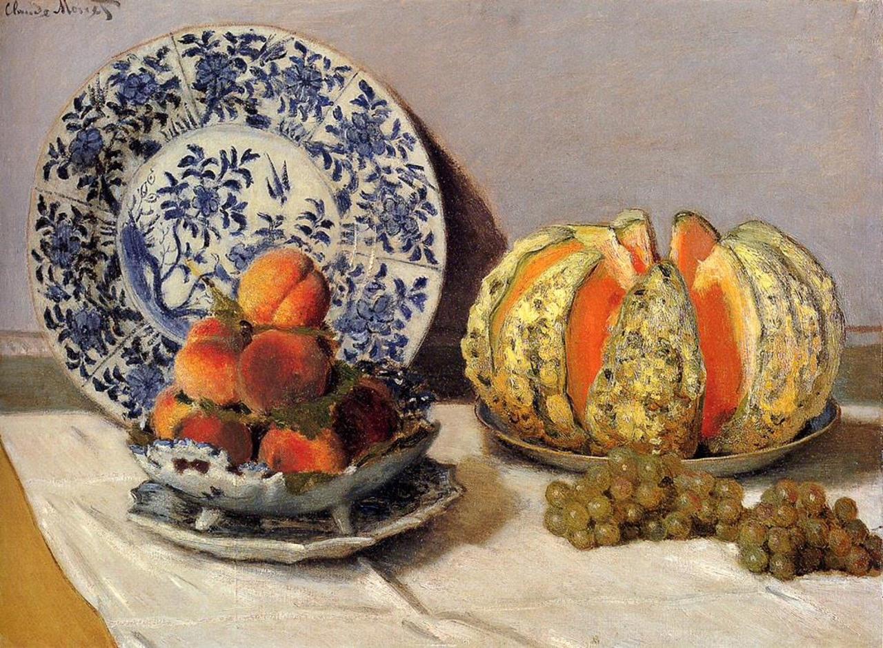 'Still Life with Melon'
Claude Monet, 1872 (1840-1926) #art http://t.co/qdbUeKzgD0