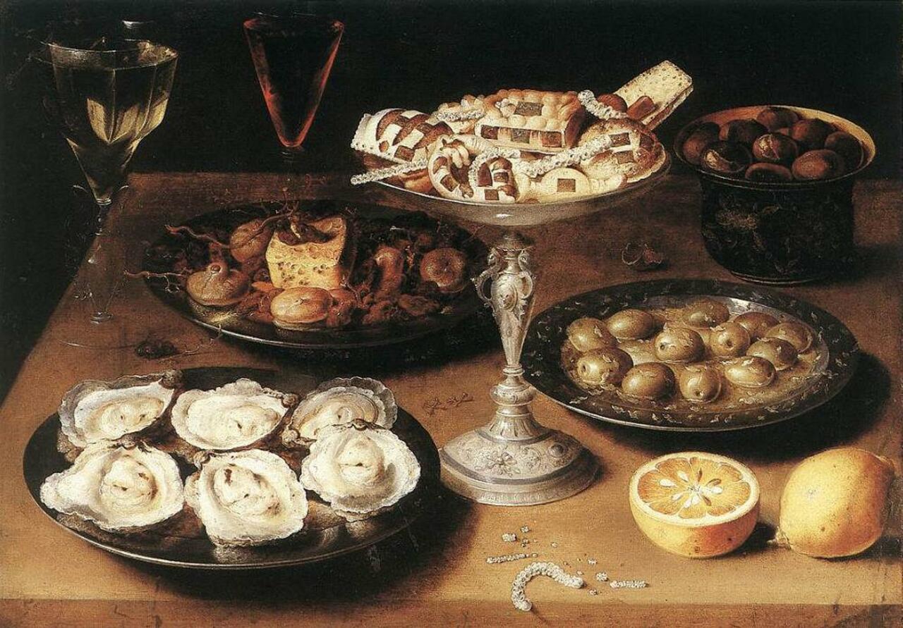 Osias Beert, Still life with oysters, c. 1610. Staatsgalerie, Stuttgart. #Painting #Art #Flemish #tuitart http://t.co/CHHLK4BSLR