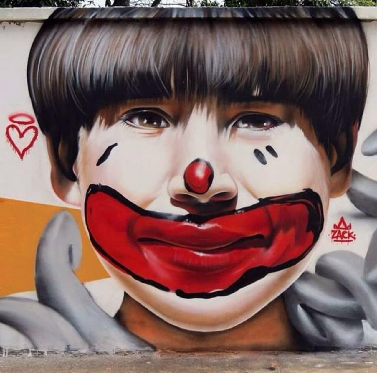 “@MyjoTown: Via @GoogleStreetArt: Unique Street Art by Nilo Zack - Brazil #art #mural #streetart #graffiti  http://t.co/dM4o7feT9t”