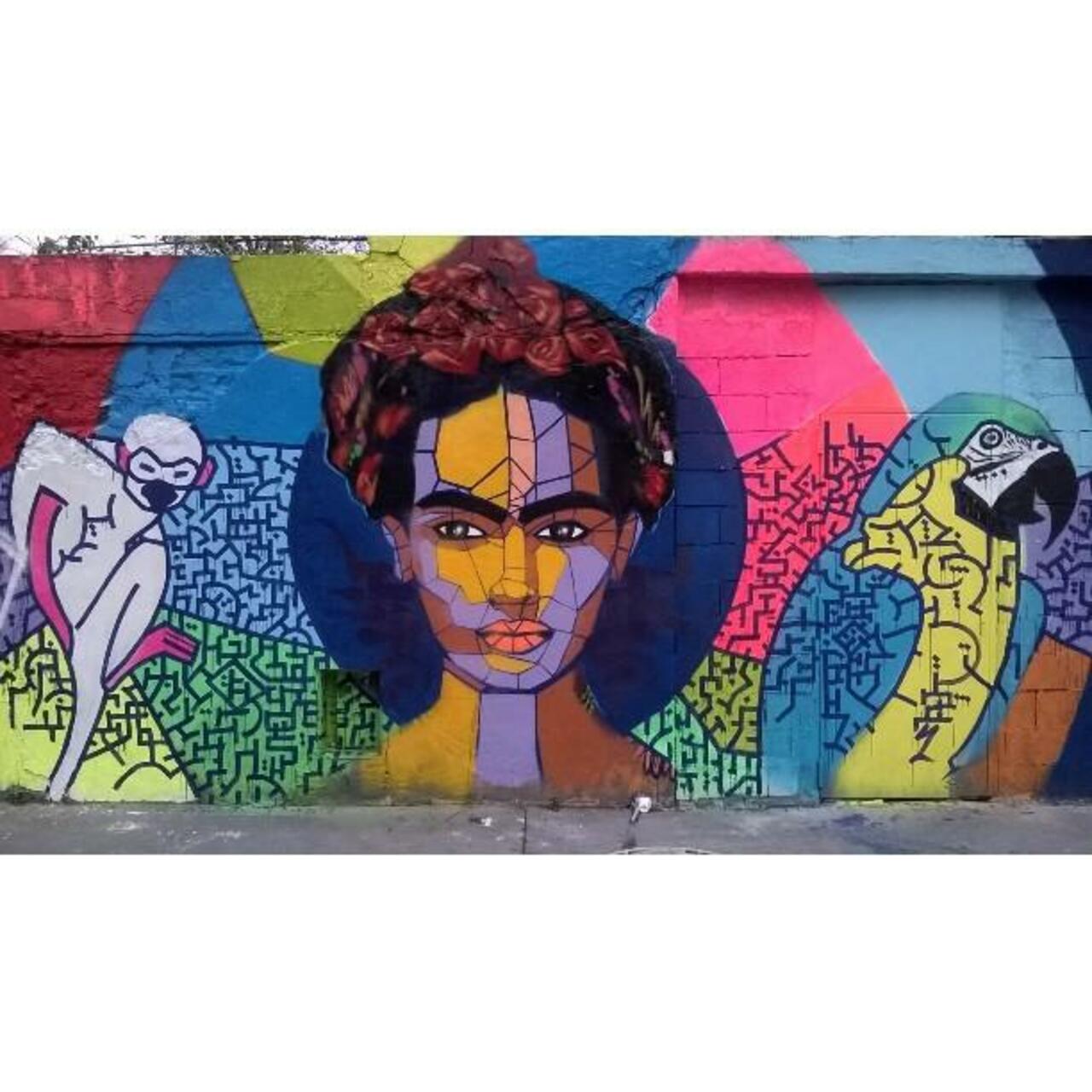 #streetart #FridaKahlo #graffiti #graff #art #fatcap #bombing #welovebombing #spraycanart #sprayart #wallart #han... http://t.co/Bhipv8eyuX