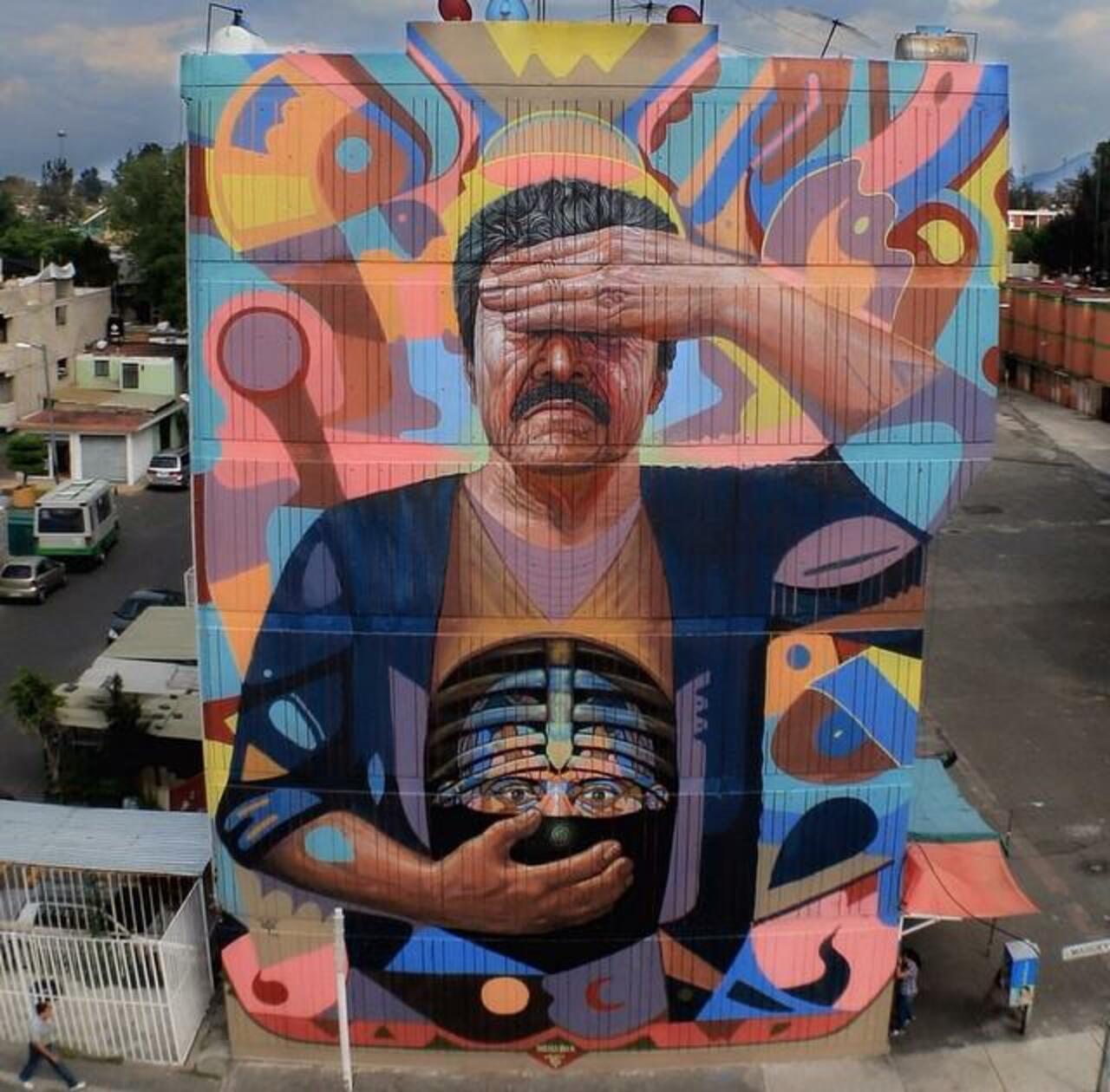 RT "@GoogleStreetArt: Large scale Street Art by the artist Daniel Cortez 

#art #mural #graffiti #streetart http://t.co/ZBvjh7OR28"