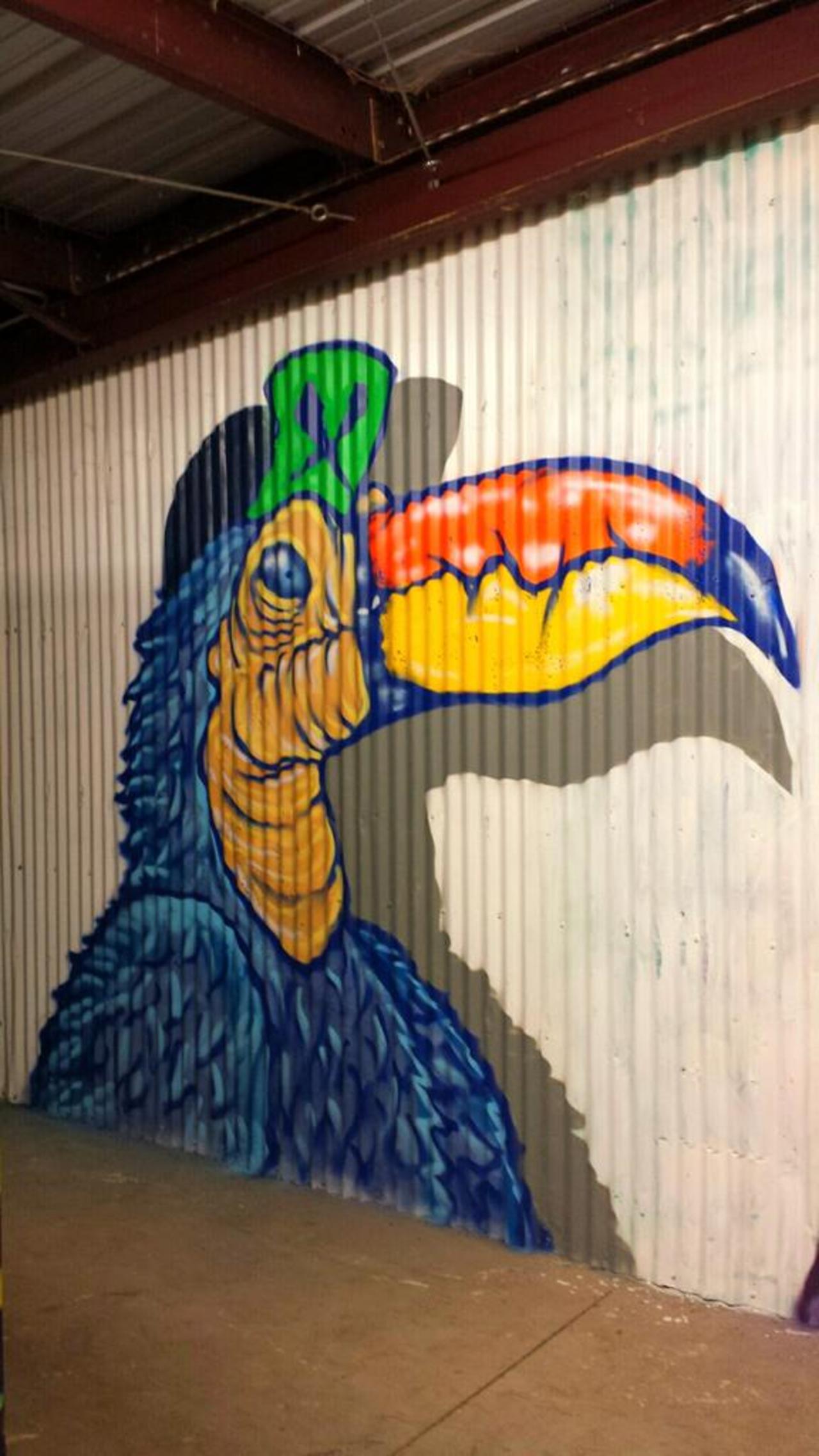 "2CAN" #toucan #bird #mural #graffiti #character #characters #spraypaintonly #fruitloops #spraypaintonly http://t.co/NKYrJIhv2A