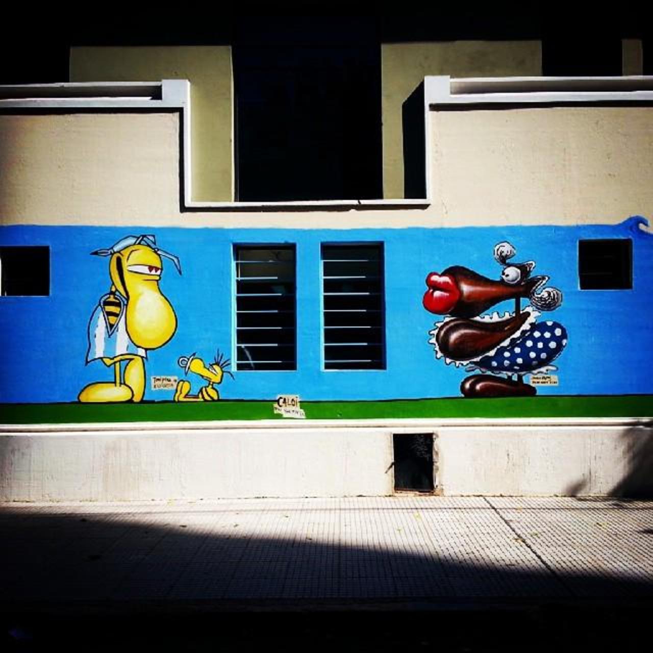 Clemente y La Negra. #Mural de #Caloi en #BuenosAires.
#graffiti #art #arte #streetart #ar… http://ift.tt/1BCCefv http://t.co/1dJZUeNSGq