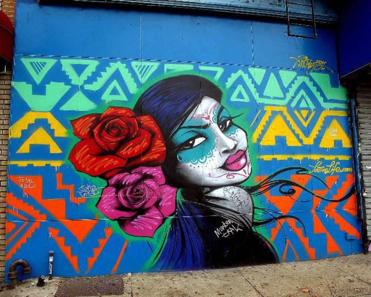 Toofly 
Williamsburg, Brooklyn
#streetart #art #graffiti #mural http://t.co/PAKqjQt541