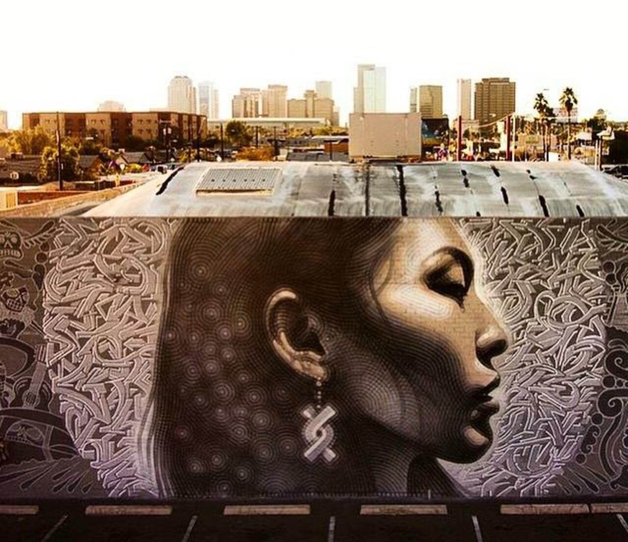 "@5putnik1: Urban Headspace • @GoogleStreetArt #ElMac #Phoenix #art #mural #funky  #graffiti #streetart http://t.co/dwYsTttjdb" #Crisp #Art
