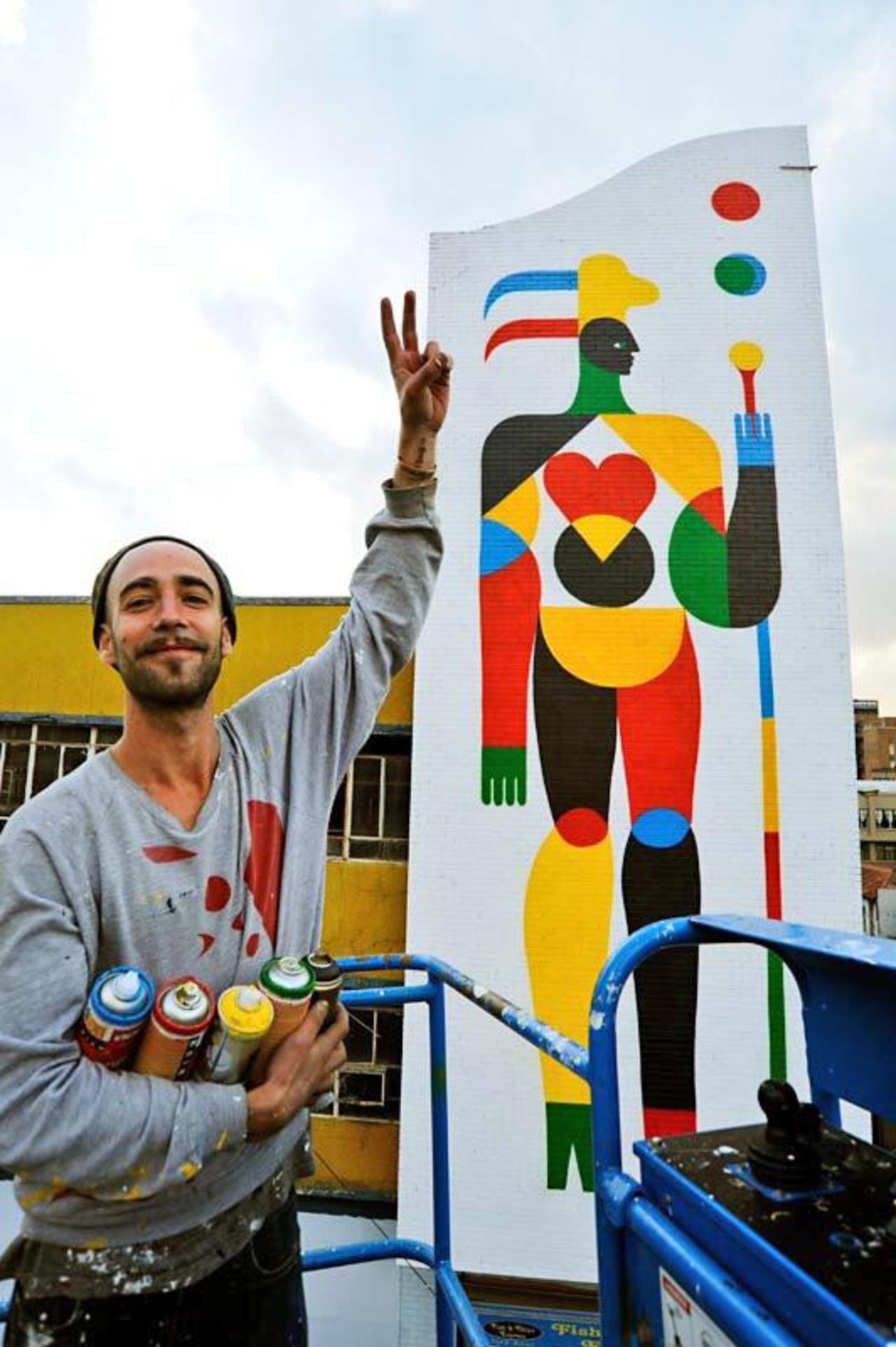 Remed 
South Africa 
#streetart #art #graffiti #mural http://t.co/4EBfJma0Xt