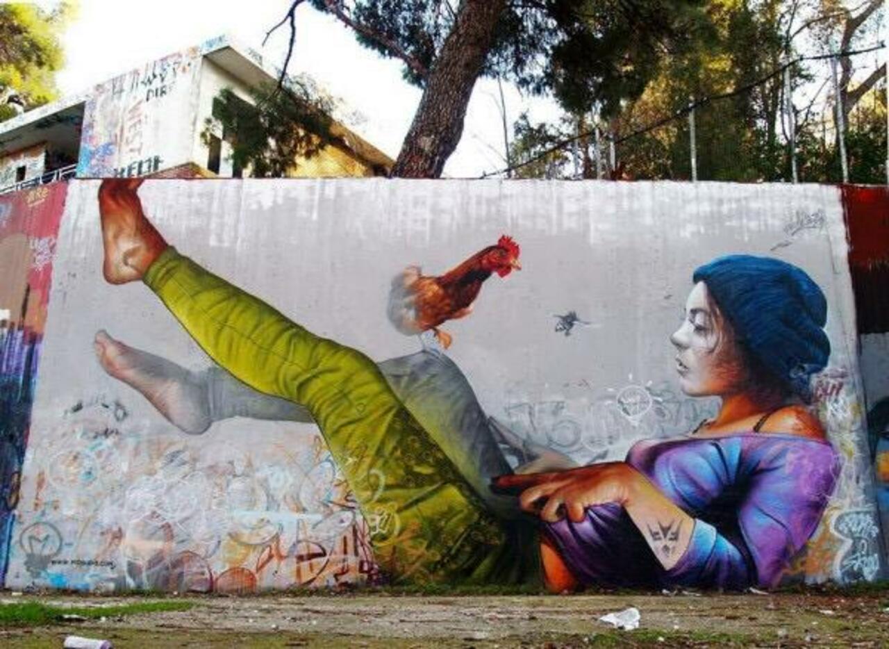 Pichi & Avo 
Athens, Greece
#streetart #art #graffiti #mural http://t.co/0CseR60LhU