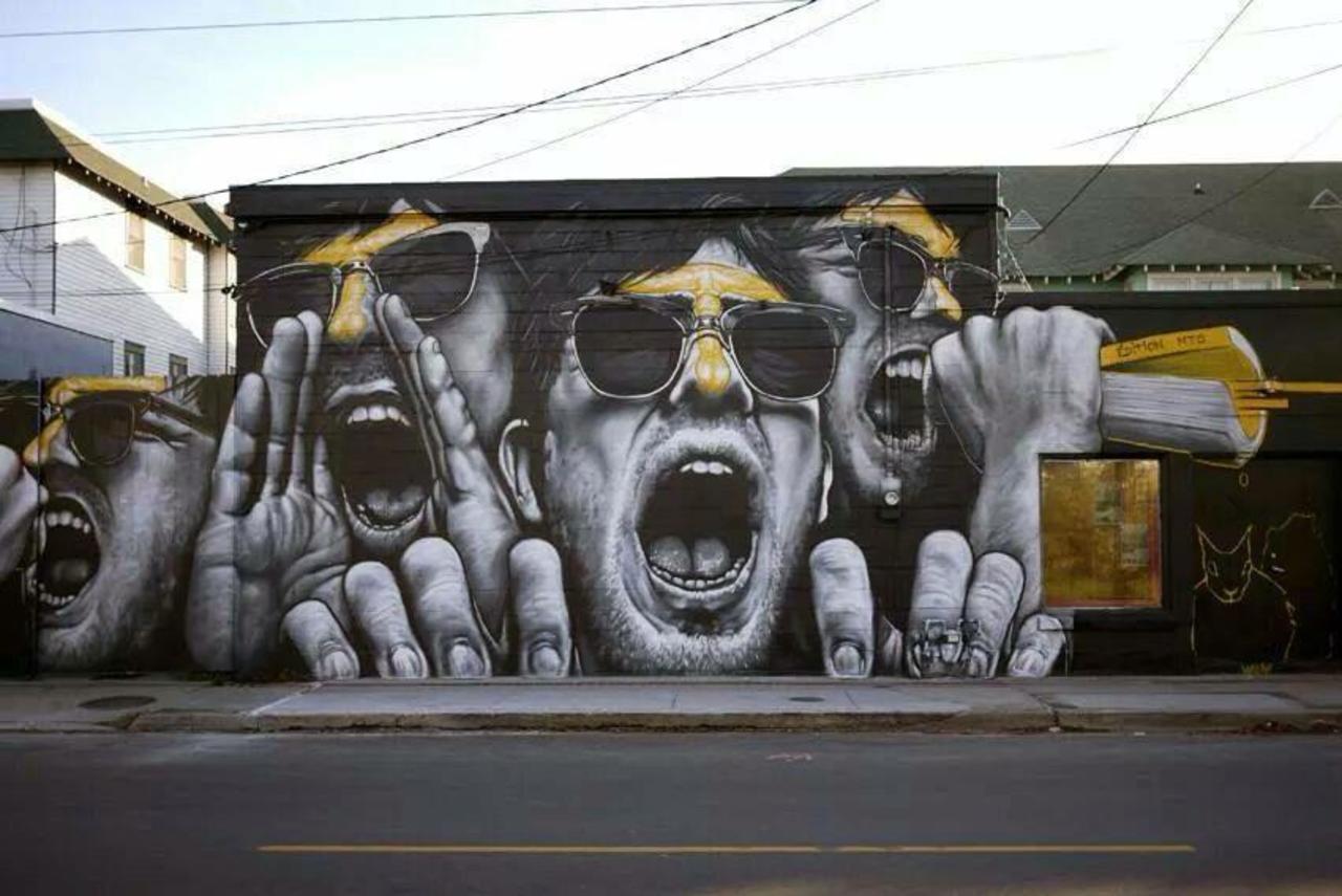RT @BobbSiega: RT @GoogleStreetArt: Street Art by MTO

#art #graffiti #mural #streetart http://t.co/YvjJdhHJqD