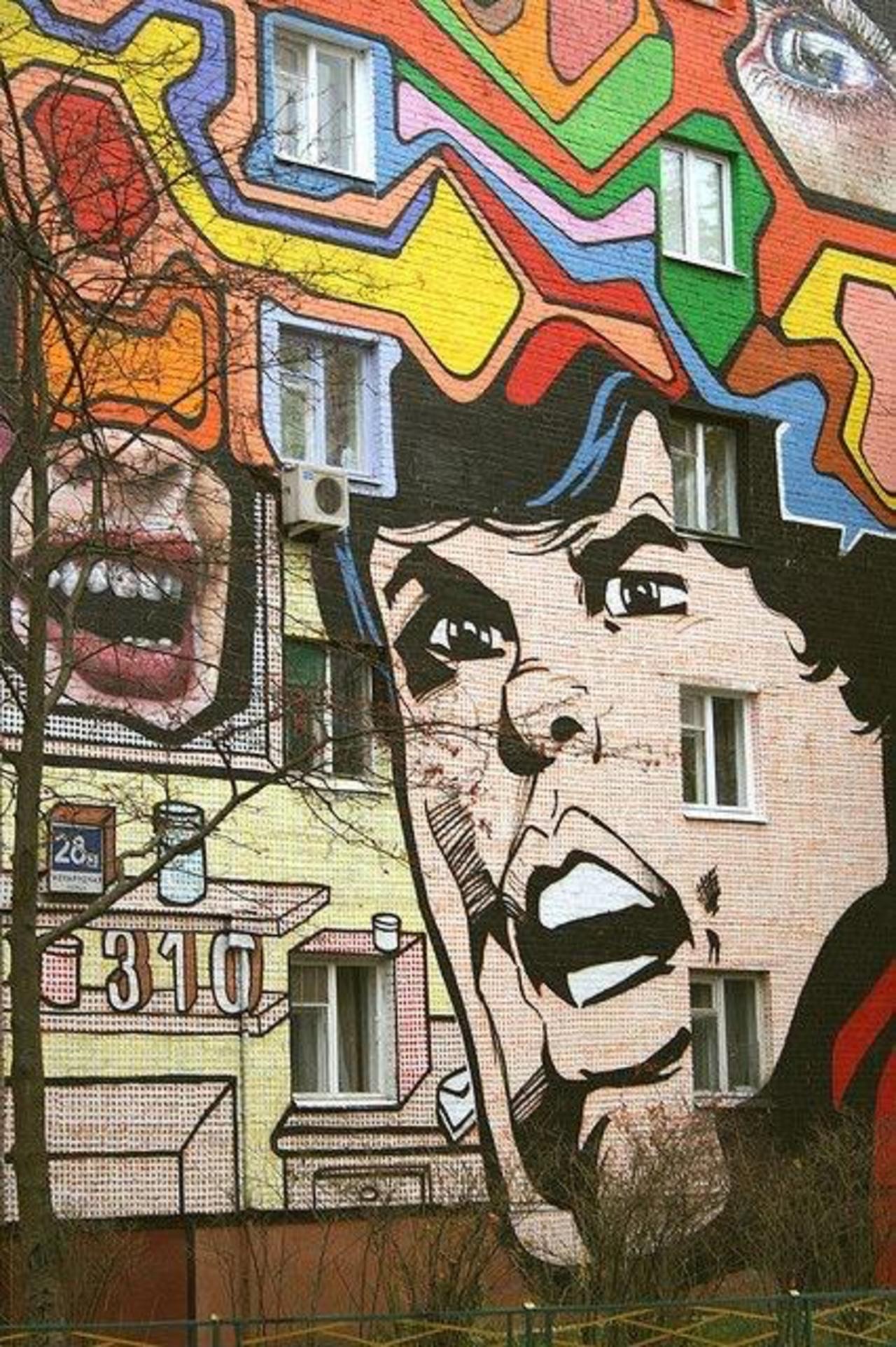 RT @Pitchuskita: Stepan krasnov
Moscow
#streetart #art #graffiti #mural http://t.co/8FinxMTJ0A