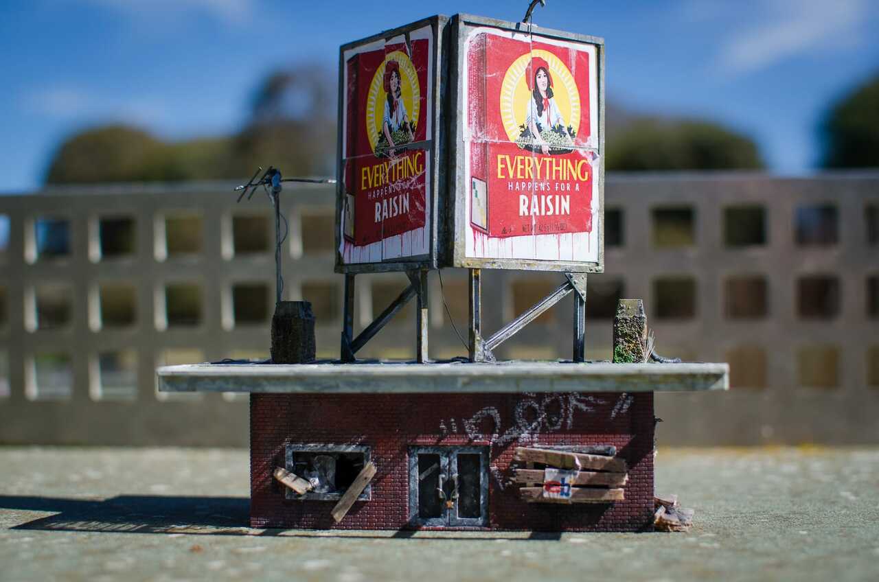 A Subversive Village of Urban Miniatures Covered in Graffiti and Tiny Murals
