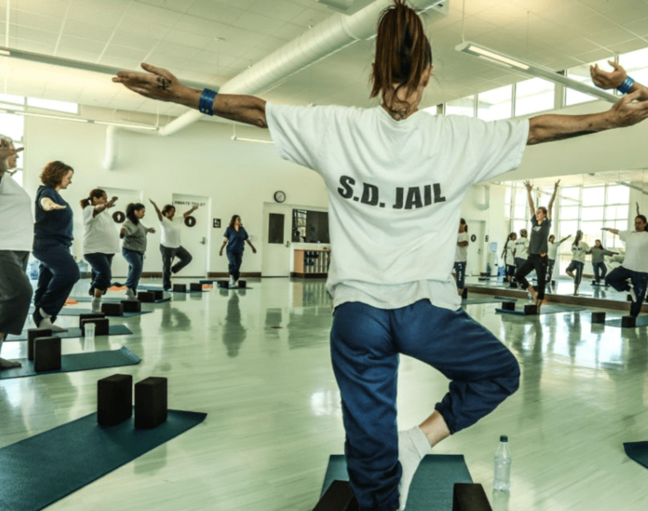 Inmates shackled through self-help? A talk on yoga in prison
