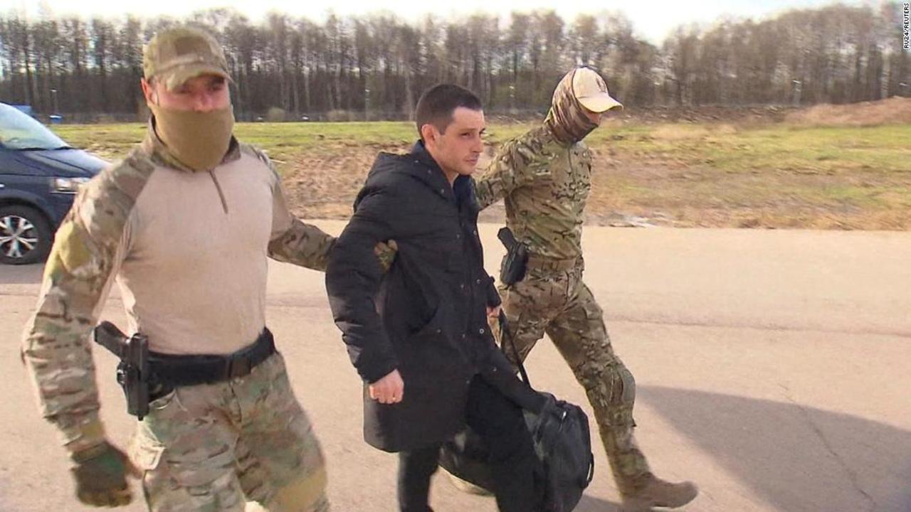 American Trevor Reed released from Russia in prisoner swap