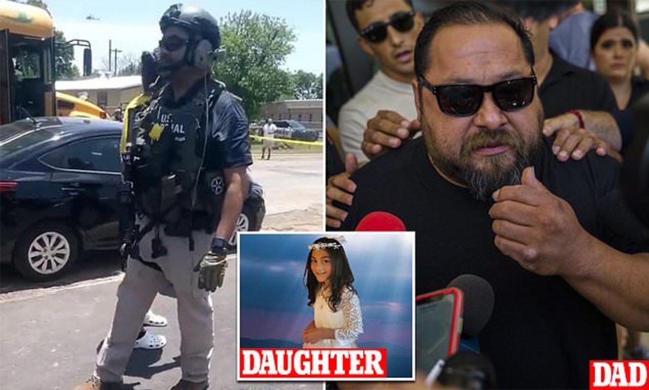 Furious father slams cops for failing to stop Texas gunman for an HOUR