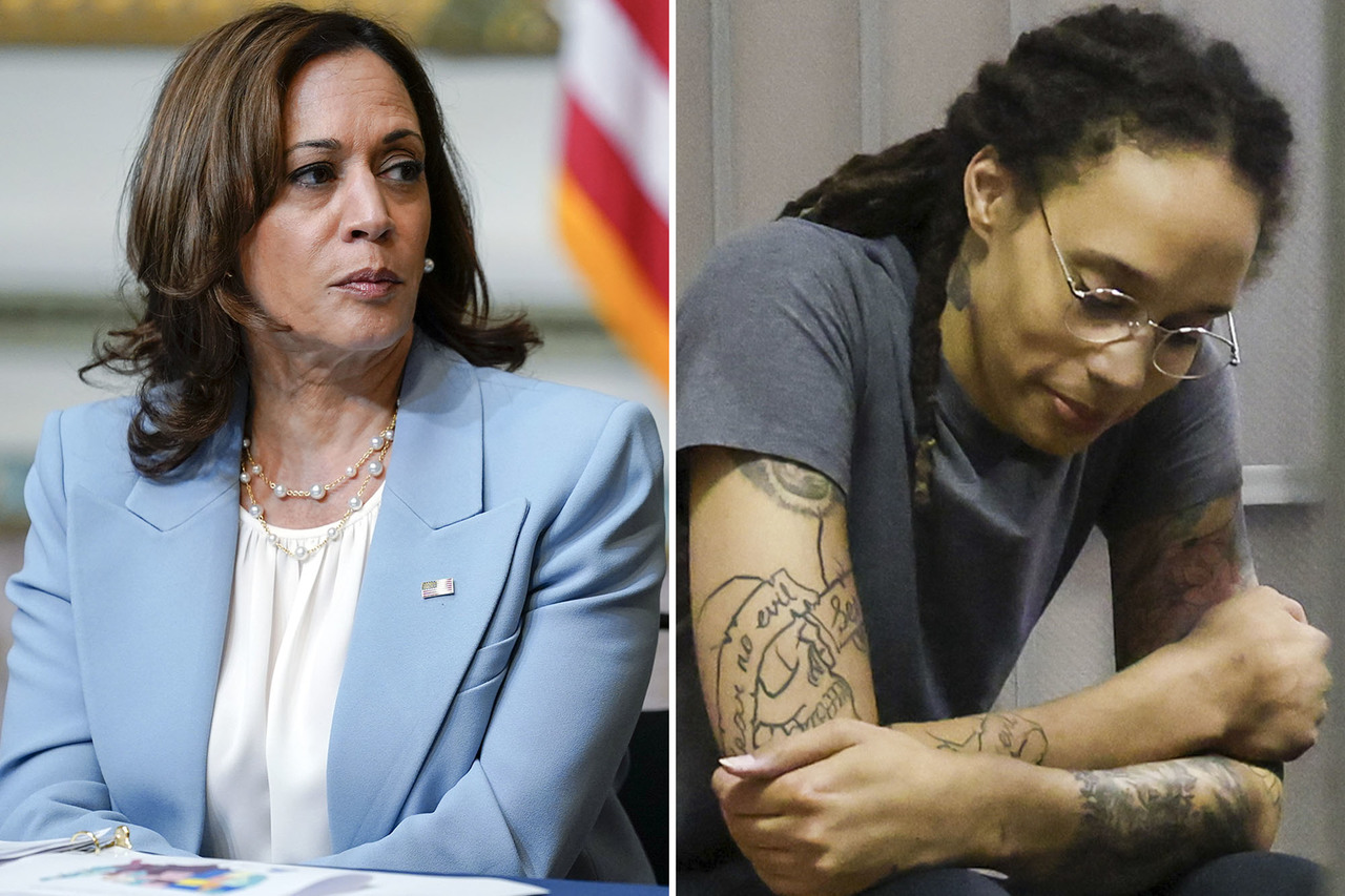 Harris labeled hypocrite for condemning Brittney Griner’s jail term