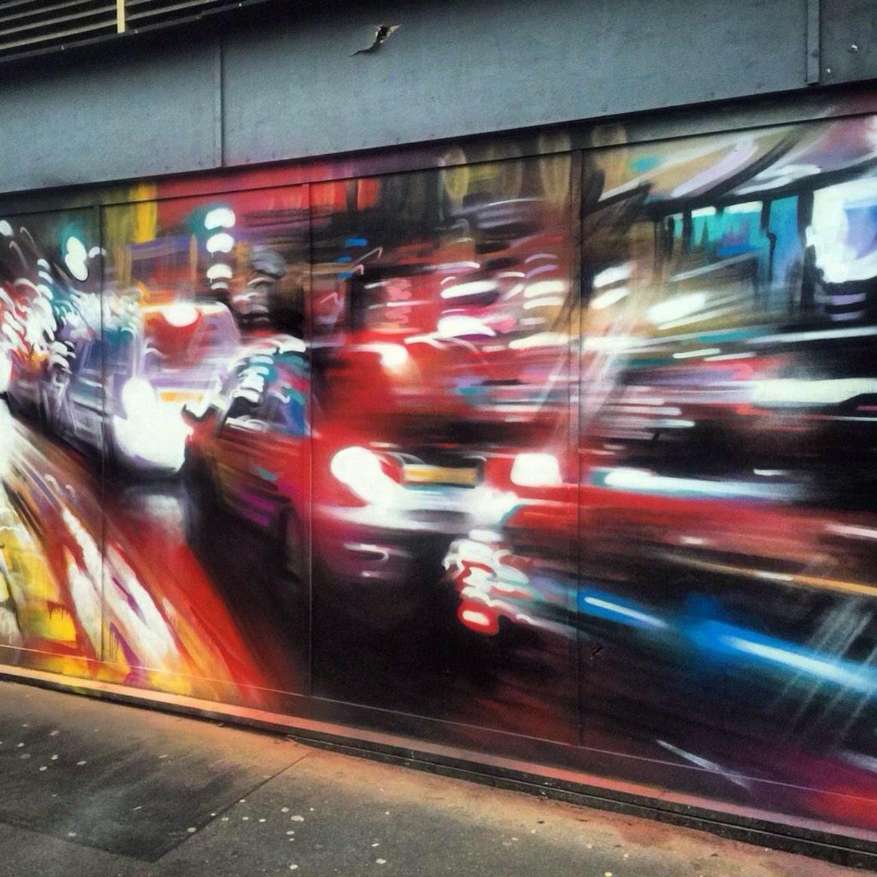 RT GoogleStreetArt "Just completed. 
'Blurred Lines' by Dan Kitchener in Croydon, London

#art #arte #graffiti #st… http://t.co/JWxPEzEk6q"