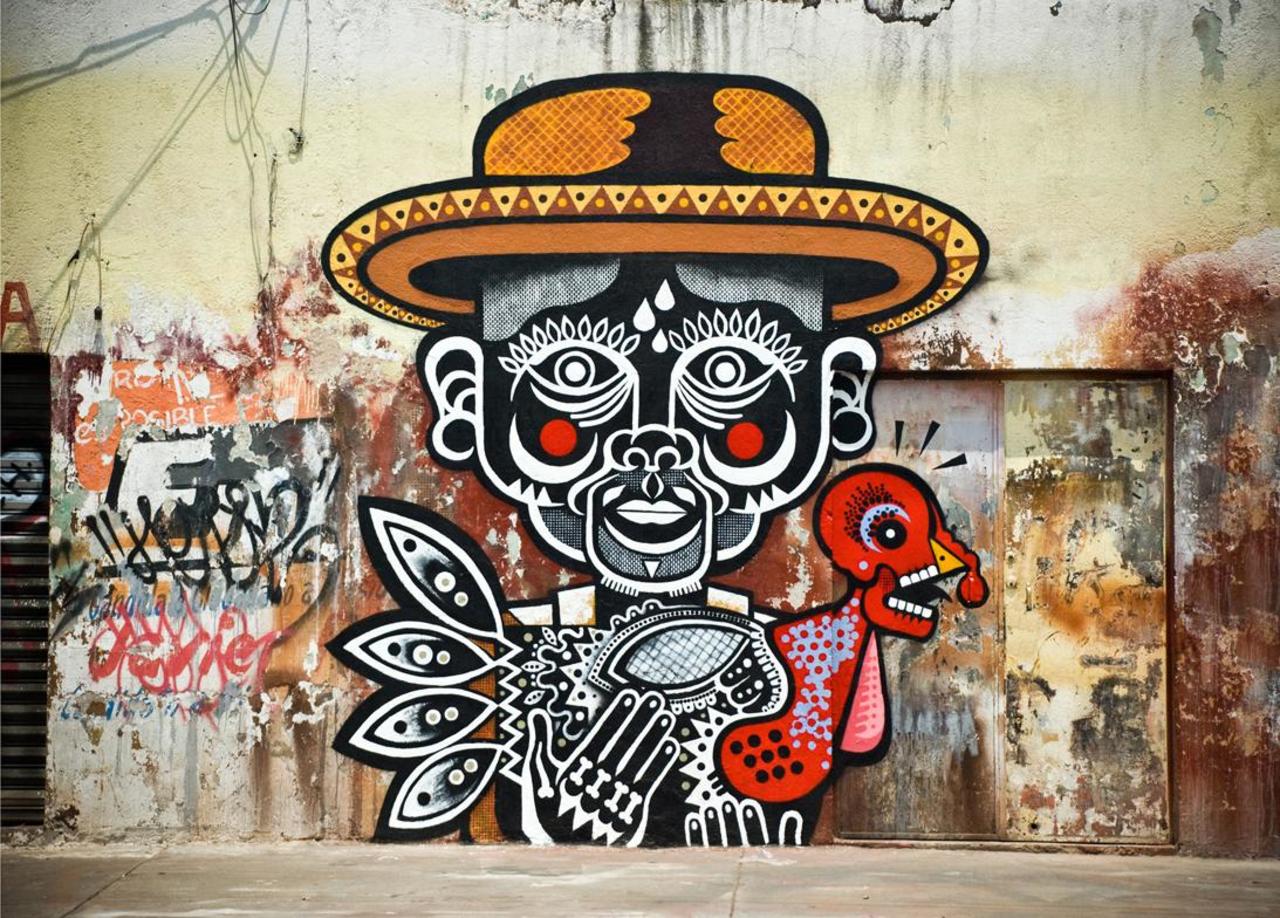 #Streetart #urbanart #graffiti #mural in Mexico http://t.co/UttXDs9fH0