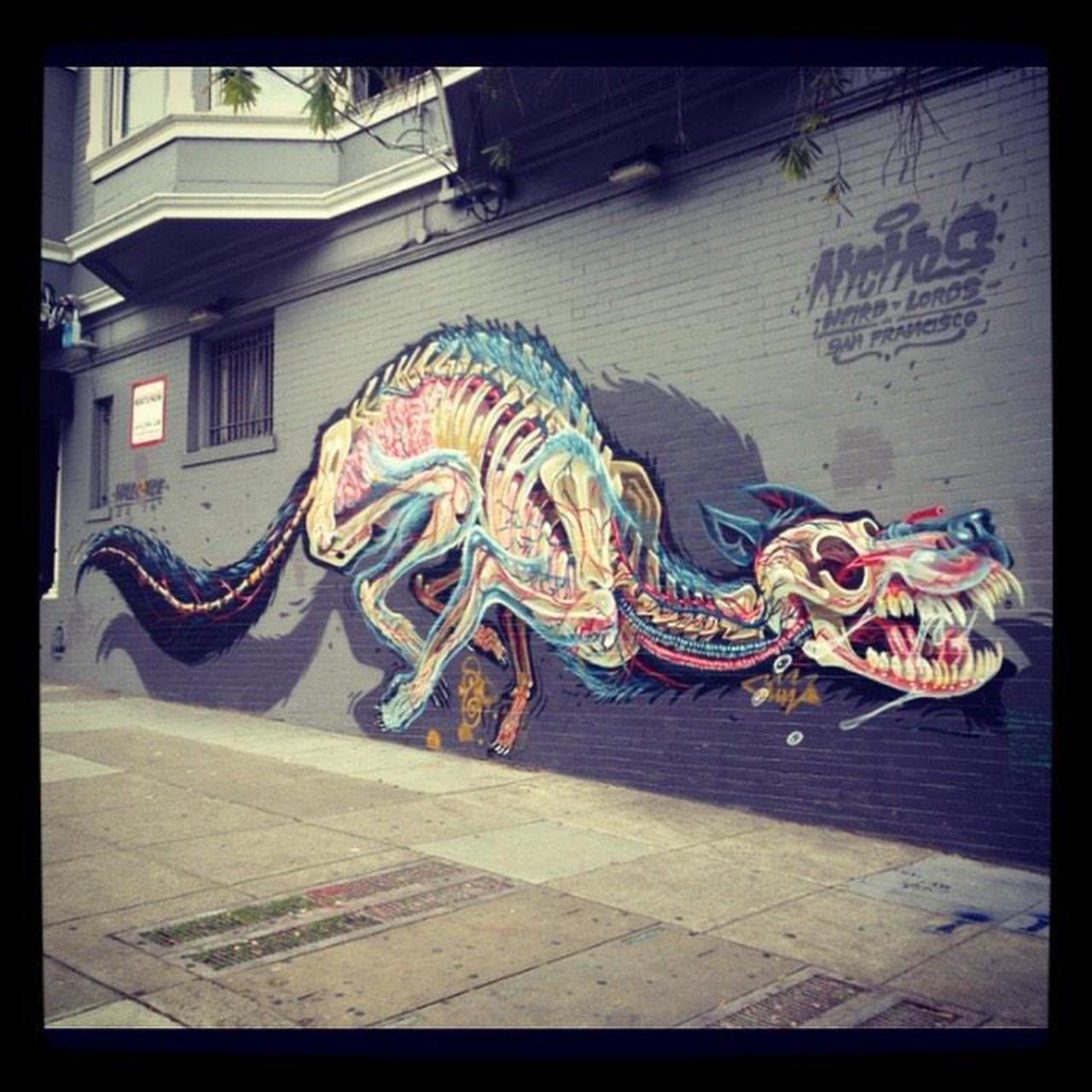 Strolling around the #Haight #sidewalk #view #mural #graffiti #streetArt #sf #SanFrancisco #california #alwaysSF http://t.co/yV6aBk8sG8