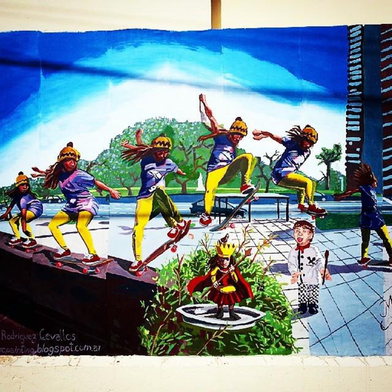 Skating! #Mural en #BuenosAires.
#graffiti #art #arte #streetart #artecallejero #instagram… http://ift.tt/1JBW0iq http://t.co/sGokveQV1l