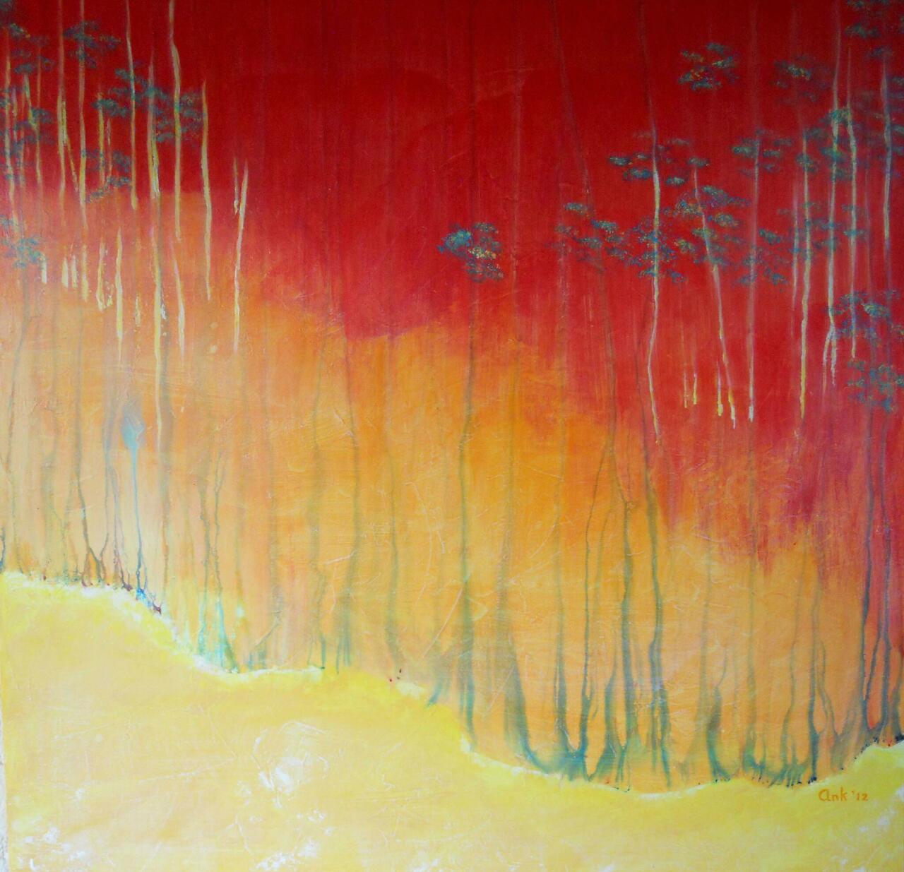 BURNING MOUNTAIN http://t.co/eTOHnyOPwF #painting #art