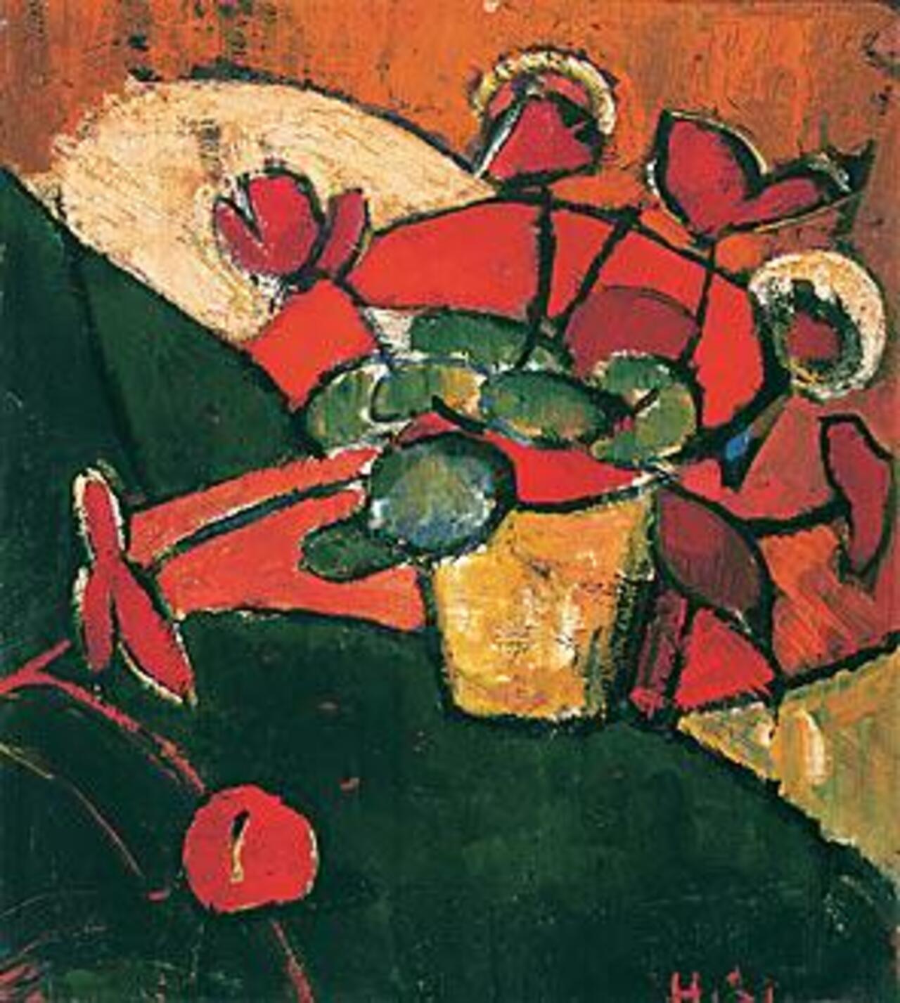 Correction of previous tweet: It's Hermann Stenner, (not Herbert) gifted painter who died in WWI #art #expressionism http://t.co/UzAlYAyzJH