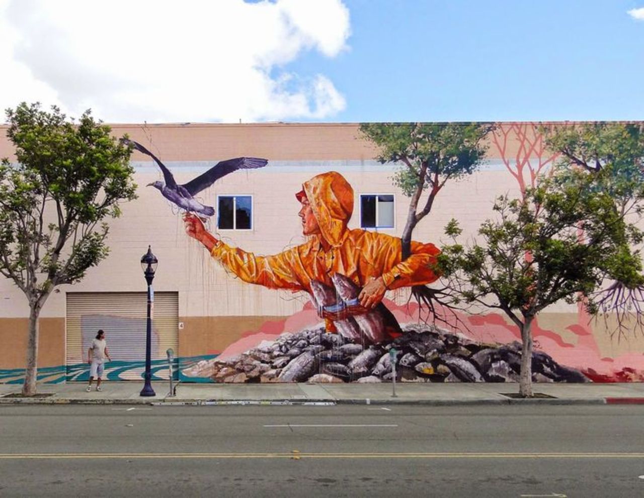 RT "@EseGraffiti: Artista: Fintan Magee
San Diego, California, EE.UU.
#art #streetart #mural #graffiti #arteurbano http://t.co/yfQqx6l8B7"