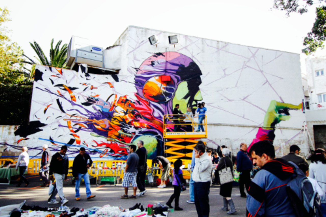 Photo - #Graffiti #Mural #Murales #StreetArt - #ZangArt #Showcase - http://bit.ly/1ECTrIH http://t.co/QgEKNuaxvh